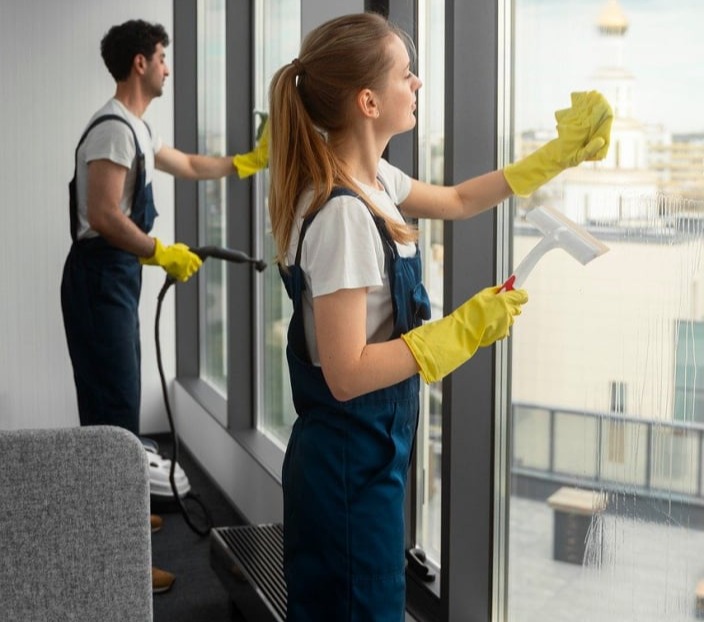 Cleaning windows home Houston